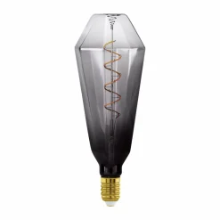 EGLO Ampoule LED E27 4W T100 1.800K Filament smoky dim| Lampes Led À Intensité Variable|Ampoules Led