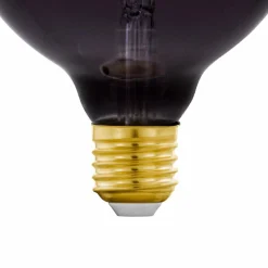 EGLO Ampoule LED E27 4W T120 1.800K filament purple dim| Lampes Led À Intensité Variable|Ampoules Led