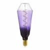 EGLO Ampoule LED E27 4W T100 1.800K filament pourpre dim| Lampes Led À Intensité Variable|Ampoules Led