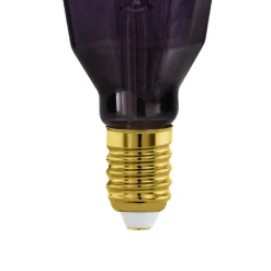 EGLO Ampoule LED E27 4W T100 1.800K filament pourpre dim| Lampes Led À Intensité Variable|Ampoules Led