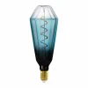 EGLO Ampoule LED E27 4W T100 2.000K filament bleu dim| Lampes Led À Intensité Variable|Ampoules Led