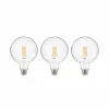 Arcchio Ampoule LED filament claire E27 G125 3,8W 2700K 806lm 3pcs| Ampoules Filament|Ampoules Filament