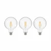 Arcchio Ampoule LED filament claire E27 G125 3,8W 3000K 806lm 3pcs| Ampoules Filament|Ampoules Filament