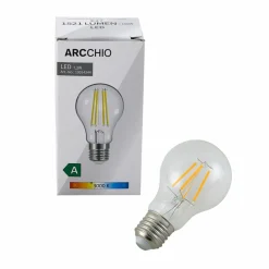 Arcchio Ampoule LED filament, claire, E27, 7,2 W, 3000K, 1521 lm| Ampoules Filament|Ampoules Filament