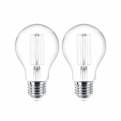 Lindby Ampoule LED filament E27 lot de 2 4W 470 lm clair 2.700K| Ampoules Filament|Ampoules Filament
