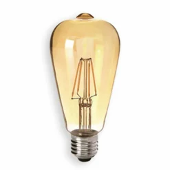 Sylvania Ampoule LED rustique E27 4,5 W 825 dorée, transp.| Ampoules Filament|Ampoules Filament