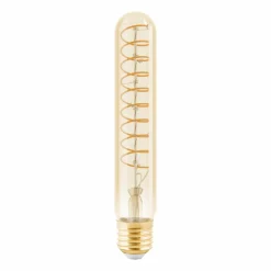 EGLO Ampoule tubulaire LED E27 4W T30 1.600K filament ambre| Ampoules Filament|Ampoules Filament