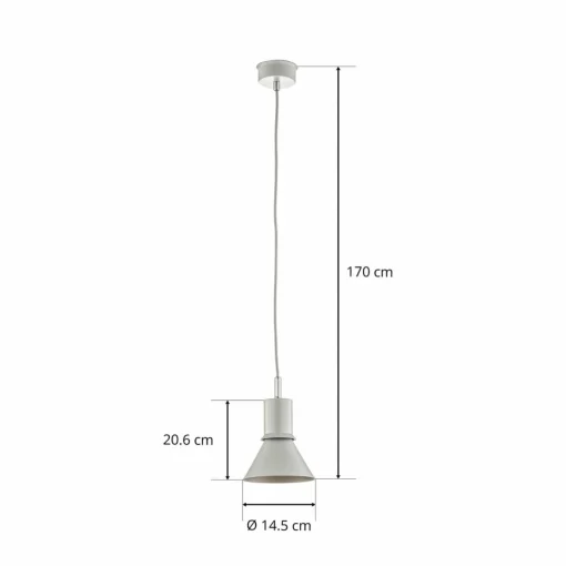 Anglepoise Type 80 suspension, gris brume| Suspensions Led|Suspensions