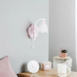 Alfa Applique chambre d’enfants Mailin en rose| Appliques Murales Led|Appliques Murales
