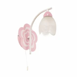 Alfa Applique chambre d’enfants Mailin en rose| Appliques Murales Led|Appliques Murales