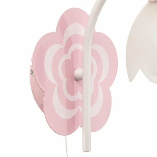 Alfa Applique chambre d’enfants Mailin en rose| Appliques Murales Led|Appliques Murales
