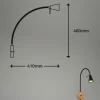 Briloner Applique LED 2180015 avec détail en bois| Appliques Murales Led|Appliques Murales