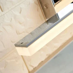 Lucande Applique LED allongée pour salle de bain Julie| Appliques Murales Led|Appliques Murales