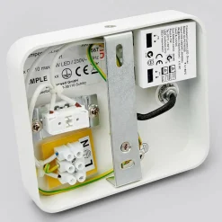 Lucande Applique LED blanche Vidda mobile à interrupteur| Luminaires Led D'Intérieur