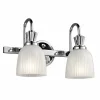KICHLER Applique LED Cora chromé brillant, salle de bain| Appliques Murales Led|Appliques Murales