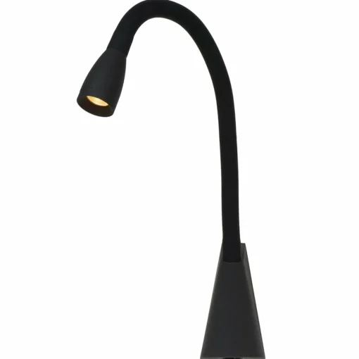 Lucide Applique LED flexible Galen en noir| Appliques Murales Led|Appliques Murales