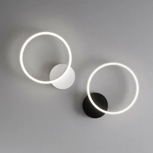 Fabas Luce Applique LED Giotto, à 1 lampe, blanche| Appliques Murales Led|Appliques Murales