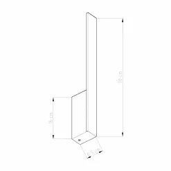 SOLLUX LIGHTING Applique LED Lahti M, Ra90, 3 000 K, noire| Appliques Murales Led|Appliques Murales