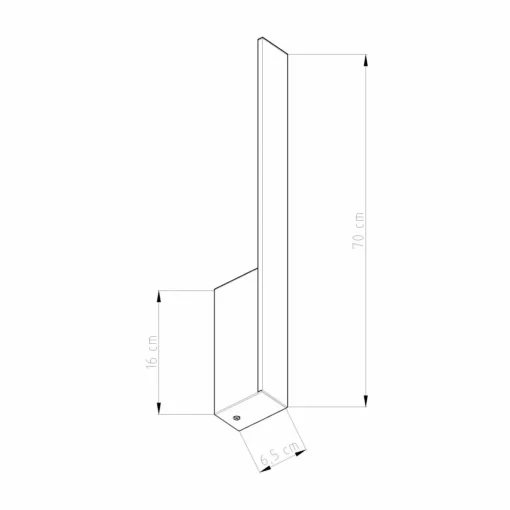 SOLLUX LIGHTING Applique LED Lahti M, Ra90, 3 000 K, noire| Appliques Murales Led|Appliques Murales