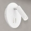 ORION Applique LED Lenny à 2 sources lumineuses, blanche| Appliques Murales Led|Appliques Murales
