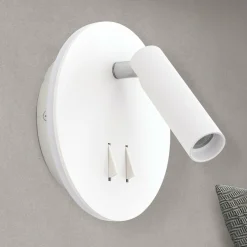 ORION Applique LED Lenny à 2 sources lumineuses, blanche| Appliques Murales Led|Appliques Murales
