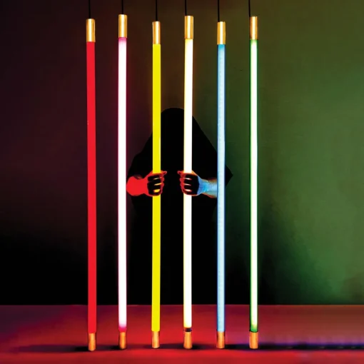 SELETTI Applique LED Linea Gold, jaune| Appliques Murales Led|Appliques Murales