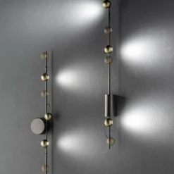 Sil-Lux Applique LED Magnetic B, bronze/dorée| Appliques Murales Led|Appliques Murales