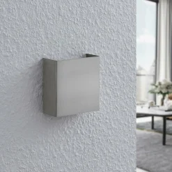 Lindby Applique LED Manon, nickel satiné, 10,5 cm| Luminaires Led D'Intérieur