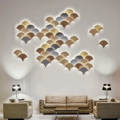 Masiero Applique LED Palm, doré| Appliques Murales Led|Appliques Murales