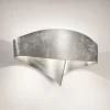 Selène Applique LED Scudo avec support feuille d’argent| Appliques Murales Led|Appliques Murales