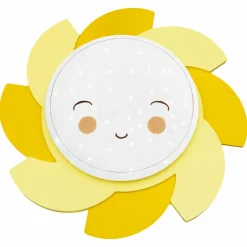 Elobra Applique LED soleil Starlight Smile, jaune| Appliques Murales Led|Appliques Murales