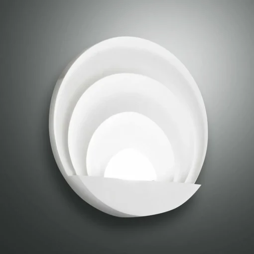 Fabas Luce Applique LED Sunrise, blanche| Appliques Murales Led|Appliques Murales