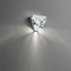 Fabbian Applique LED Tripla étincelante, aluminium| Appliques Murales Led|Appliques Murales