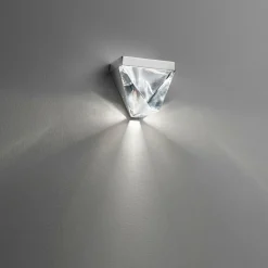 Fabbian Applique LED Tripla étincelante, aluminium| Appliques Murales Led|Appliques Murales