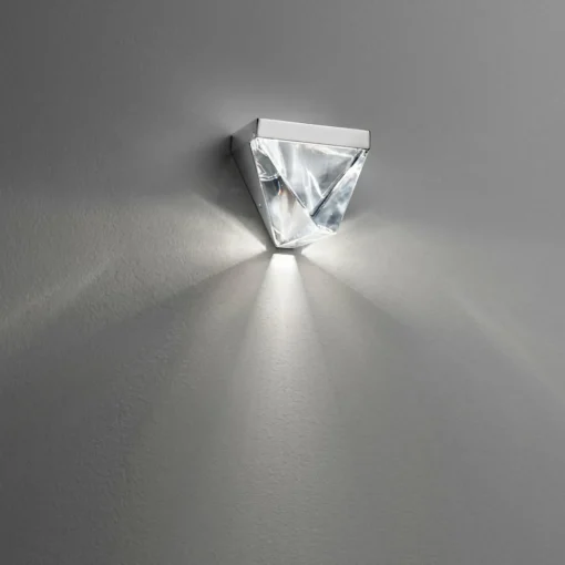 Fabbian Applique LED Tripla étincelante, aluminium| Appliques Murales Led|Appliques Murales