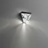 Fabbian Applique LED Tripla étincelante, anthracite| Appliques Murales Led|Appliques Murales