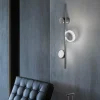 Sil-Lux Applique LED Yo-Yo A, nickel| Appliques Murales Led|Appliques Murales