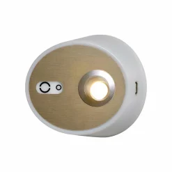 Carpyen Applique LED Zoom, spot, port USB, dorée| Appliques Murales Led|Appliques Murales