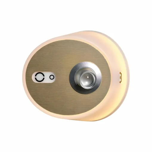 Carpyen Applique LED Zoom, spot, port USB, dorée| Appliques Murales Led|Appliques Murales