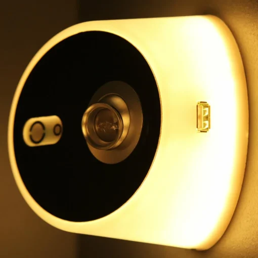Carpyen Applique LED Zoom, spot, port USB, carbone noir| Appliques Murales Led|Appliques Murales