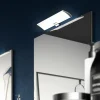 Ebir Applique miroir LED Miracle chromée, largeur 30 cm| Appliques Murales Led|Appliques Murales