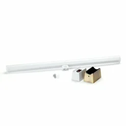 ORION Applique miroir LED Visagist support laiton ancien| Appliques Murales Led|Appliques Murales