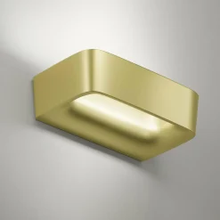 URBAN by Sforzin Applique murale LED Aki, or, aluminium, 23 cm, 3 000 K| Appliques Murales Led|Appliques Murales