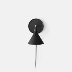 Audo Copenhagen Applique murale LED Audo Cast, noir, IP44, variateur à intensité variable,| Appliques Murales Led|Appliques Murales