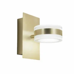 Fabas Luce Applique murale LED Dunk, laiton, à 2 lampes, 3.000 K, métal| Appliques Murales Led|Appliques Murales