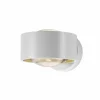 Egger Licht Applique murale LED Egger Clippo Optic, blanc/or, DTW, up/down| Appliques Murales Led|Appliques Murales