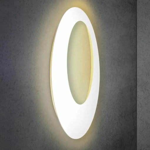 Escale Applique murale LED Blade Open, blanc, Ø 95 cm| Appliques Murales Led|Appliques Murales