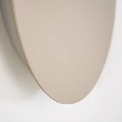 Escale Applique murale LED Blade, taupe, Ø 24 cm| Appliques Murales Led|Appliques Murales