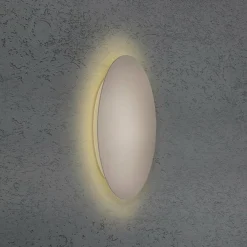 Escale Applique murale LED Blade, taupe, Ø 24 cm| Appliques Murales Led|Appliques Murales
