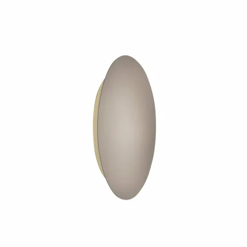 Escale Applique murale LED Blade, taupe, Ø 24 cm| Appliques Murales Led|Appliques Murales